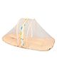 Made2Craft Baby Mattress with attached mosquito net - Orange