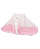 Made2Craft Baby Mattress with attached mosquito net - Pink