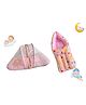 Made2Craft Baby Mattress with Net & Sleeping Bag Combo Set - Peach