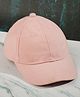 DukieKooky Cotton Solid Cap - Pink