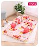 Babyhug Cotton Bedding Set Koala Print - Peach