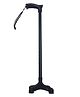 Sahyog Wellness Height Adjustable Walking Stick for Elderly & Physically Challenged with 4 Legs (Black)