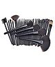 FAVON Pack Of 24 Professional Makeup Brushes With Storage Pouch(Color May Vary)