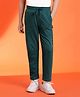 Lil Tomatoes Cotton Urbanlife Printed Track Pant - Teal