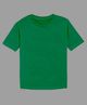 KAVEE Pure Cotton   Half Sleeves Solid    Bio Washed Tee - Green