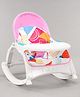 Play Nation Newborn To Toddler 2 in 1 Portable Baby Rocker With Food Tray and Music Vibration with Toys - Pink