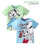 Babyoye Disney Cotton Knit Half Sleeves T-Shirt with Chip & Dale  Donald Duck Graphics Pack of 2  - Multicolour
