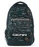 Gear Calculus Backpack with Raincover Green Height - 18 Inches