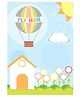 Kadambaby Fly High Wall Poster - Multicolour