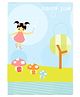Kadambaby Nanhi Pari Wall Poster - Blue