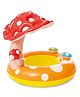 Intex 56574 Mushroom Inflatable Baby Float Sunshade Mushroom Kiddie Float Swimming Ring Intex Pool Intex Float Intex Swimming Tube  Multicolor