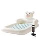 Intex 66814 Teddy Bear Kids Travel Bed With Hand Pump Intex Air Bed Intex Air Furniture  Multicolor