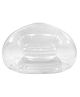 Intex 66500 Transparent Beanless Bag Chair Bubble Model Brand Single Inflatable Lounge Chair Intex Air Furniture Intex Chair - Multicolor