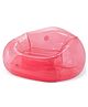 Intex 66501 Transparent Pink Beanless Bag Chair Bubble Model Brand Single Inflatable Chair Intex Air Furniture Intex Chair  Pink