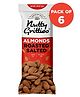 Nutty Gritties California Almonds Roasted, Lightly Salted (Pack of 6 x 40g Each) - 240g