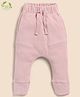Cot & Candy Organic Cotton  Ribbed Leggings - Pink
