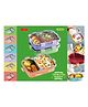 Akn Toys Kawaii O Cute Lunch Box With Spoon & Fork Color May Vary