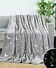 AKN TOYS Polyester Star Moon Blanket for Kids Flannel Fleece Luminous Thin Throw Blankets - PACK OF 1 - COLOR MAY VARY