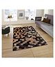 Presto Bazaar Geometric Brown Hand Tufted Wool Carpet