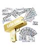 NIYAMAT Money Gun Cash Spray Gun, Fashion Money Gun Machine Suitable for Weddings, Party, Birthdays for Children & Adults Fun Toy