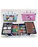 NIYAMAT Unicorn Color Box with Multiple Coloring Kit, Professional Drawing Color Pencils, Oil Pastel, Sketches, Water Colors and Acrylict Craft - Multicolor