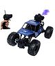 NIYAMAT Remote Control Rock Crawler Mist Smoke Spray Function, High Speed 1:18 Rc Car Toys For Boys 2Wd Off Road Vehicle Toy Cars For Kids Monster Truck Rock Climbing Car Toy For Kids (Blue)