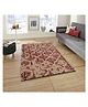 Presto Bazaar Abstract Red Hand Tufted Wool Carpet