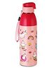 Cello Kidzbee Uranus Pink Parade 3D Print Water Bottle Pink - 540 ml (Colour & Print May Vary)