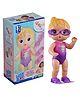 Baby Alive Sunny Swimmer Doll with Blonde Hair Pink - Height 27 cm
