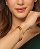 NVR Women's Set Of 4 Gold-Plated Traditional Bangles  - Gold