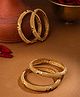 NVR Women's Set Of 4 Gold-Plated Traditional Bangles  - Gold