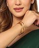 NVR Women's Set Of 4 Gold-Plated Traditional Daily use Bangles  - Gold