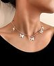 Yu Fashions Cute Butterfly Charms Necklace Chain