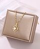 Yu Fashions High Fashion anxiety rotatable Twisted Korean pendent Necklace