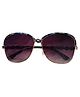 Yu Fashions High Quality Twisted Silver Cross Korean High Fashion UV Protection Sunglasses