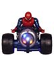 Goyal's 360° Acrobatic Stunt Spin Racer Motorcycle Toy Stunt Men with Attractive Lights & Music for Kids (Spider-Men)