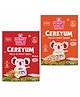 Hungry Koala Cereal Made with Natural Ingridients Millet Apple Oats & Carrot for Kids to Grow Healthy No Preservative or Additives or Maida 200 g Pack of 2