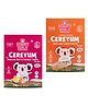 Hungry Koala Cereal Made with Natural Ingridients Oats Carrot Ragi & Banana for Kids to Grow Healthy No Preservative or Additives or Maida 400 g Pack of 2