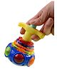 VGRASSP UFO Shaped Spinning Top - Launcher Lattoo Toy For Kids And Adults With Beautiful LED Flash Lights And Dynamic Music - Feel Your Childhood Again - Color And Design As Per Stock