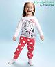 Babyoye Disney Full Sleeves Night Suit 101 Dalmatian Print - White & Red