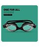 Planet of Toys Swimming Goggles for Kids, Boys & Girls Adjustable Strap -Black