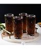 The Artment Elevated Etched Highball Glass - Set of 4
