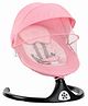 Automatic Electric Swing with Adjustable Swing Speed & Soothing Music with Mosquito Net & Safety Belt - Pink| 3 Preset Timer| Remote Control
