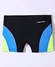 LOBSTER  Swimming Shorts with Text Print - Black