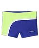 LOBSTER  Swimming Shorts with Text Print - Blue & Green