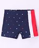 Lobster Shorts Style Swimming Trunks Umbrella Print - Blue
