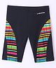 Lobster Above Knee Length Swimming Jammers - Black