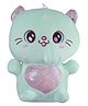 Ultra 25.4 cm Cute Cat Kitten Stuffed Soft Plush Kids Animal Toy 10 Inch Green - Random Color Pattern