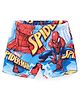 Babyhug Marvel  Swimming Trunk with Spiderman   Print - Blue
