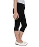 Tiny Girl Knitted Stone Embellished Leggings - Black